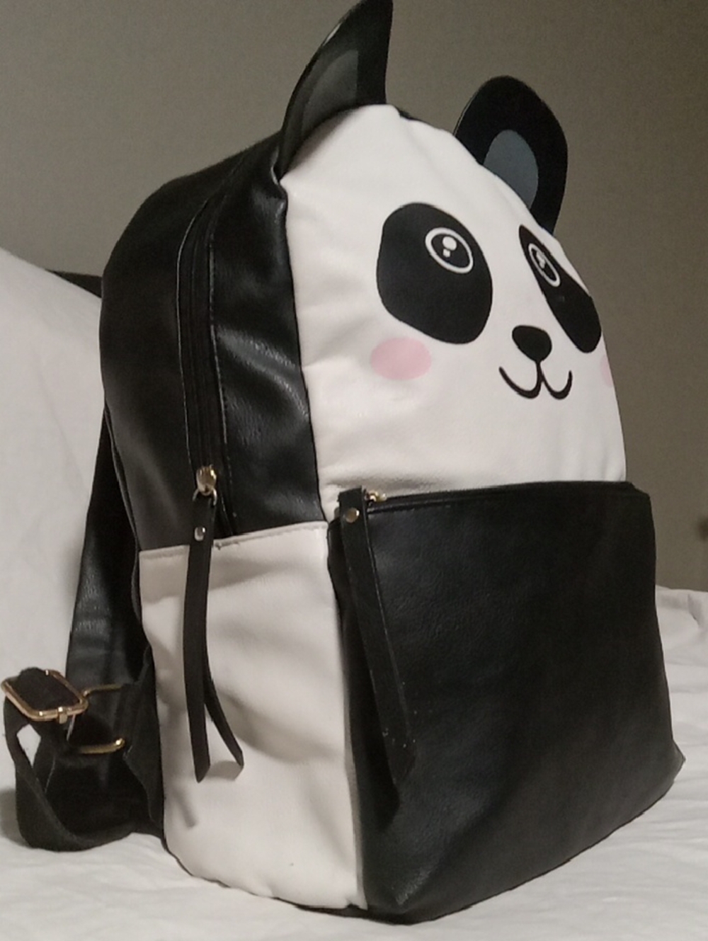 Panda Bear Backpack Purse Novelty